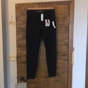 Black ponte pants